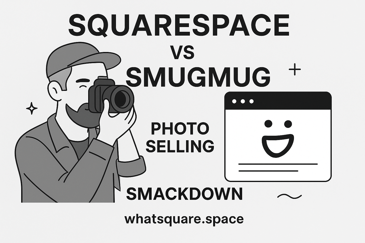 Squarespace vs SmugMug: Photo Selling Smackdown 2025
